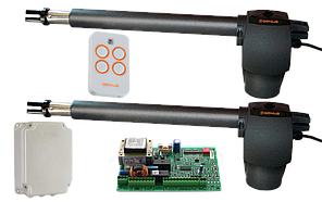 Автоматика для розпашних воріт FAAC G-Bat 300 (стулка до 3м)