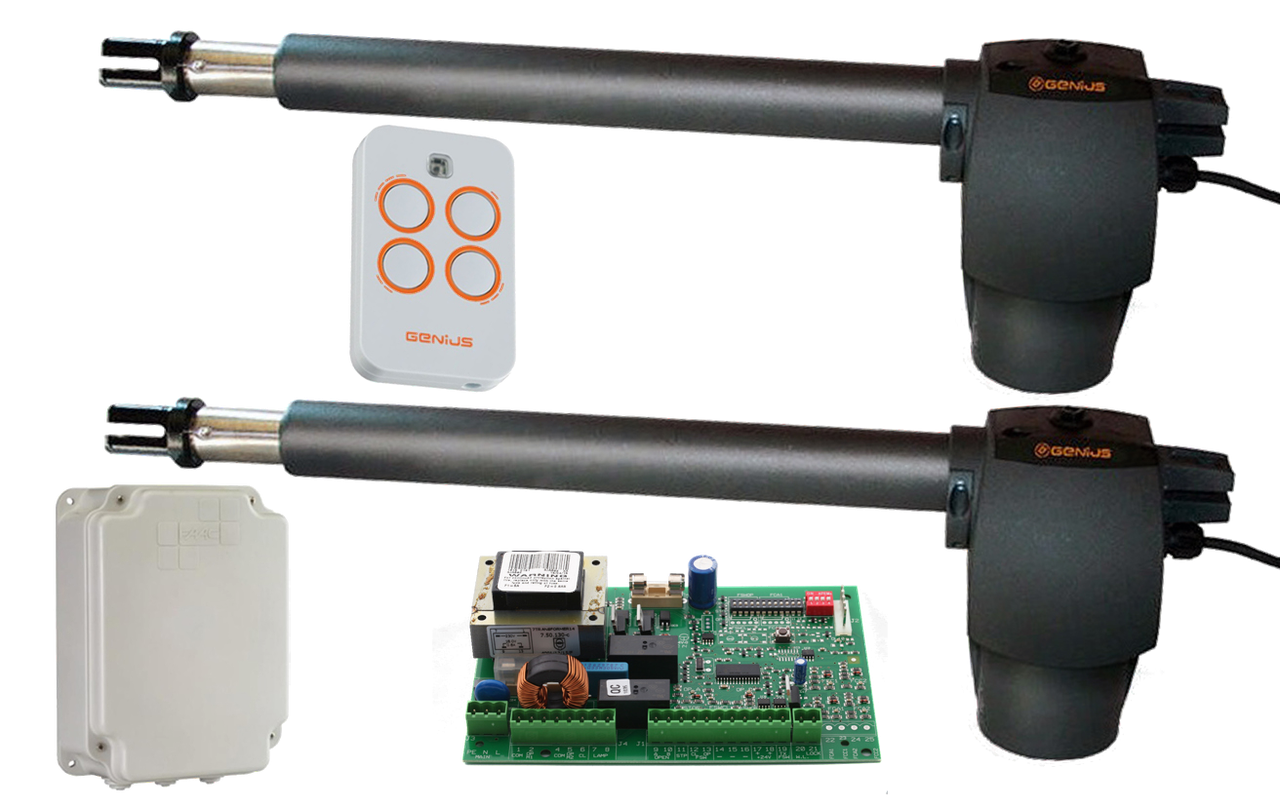 Автоматика для розпашних воріт FAAC G-Bat 300 (стулка до 3м) - фото 1 - id-p96320751