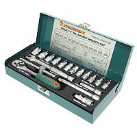 Набір торцевих головок 1/4" DR 4-13 мм, 18 предметів S04H2118S Jonnesway