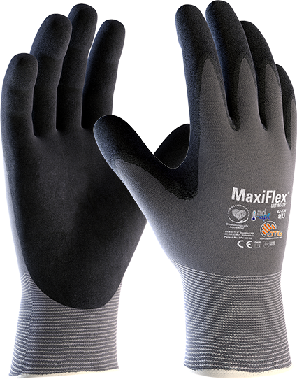 Захисні рукавички з нітрильним покриттям MaxiFlex® Ultimate™ 42-874