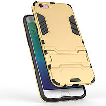 PC + TPU чехол Metal armor на OPPO R9s (6 цветов), фото 4