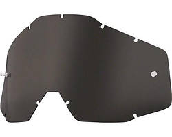 Лінза до окулярів 100% RACECRAFT/ACCURI/STRATA Replacement Lens Dark Smoke Anti-Fog