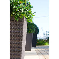Горщик для квітів Keter Large Rattan Planter 145 л., фото 5