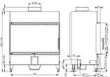 Romotop HEAT 2g 80.50.01/ 800х500 мм/Ø 200 мм (кидка 15% на димоходи), фото 2