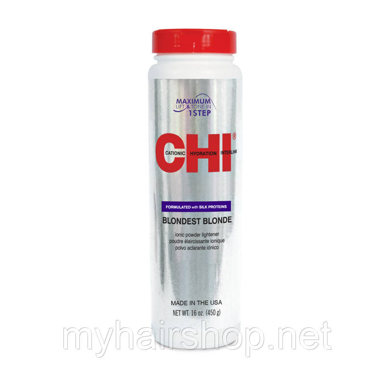 Порошковий освітлювач CHI Blondest Blonde Ionic Powder Lightener 450 г, фото 1