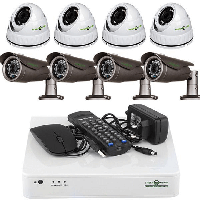 Комплект видеонаблюдения на 8 камер Green Vision GV-K-L07/08 720Р