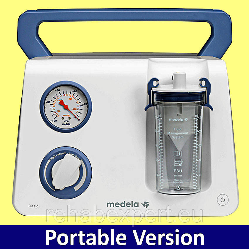 Хірургічний аспіратор Medela Basic Suction Pump Surgical Aspirator Portable Version