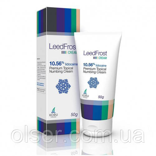 Крем анестетик Leed Frost, Lidocaine 10,56% - 50 мл.