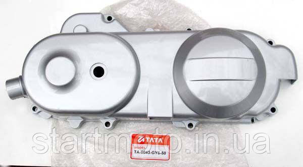 Крышка Вариатора на Скутер 4Т GY6-50/80 139QMB (серая, Колесо 10", 40см ...