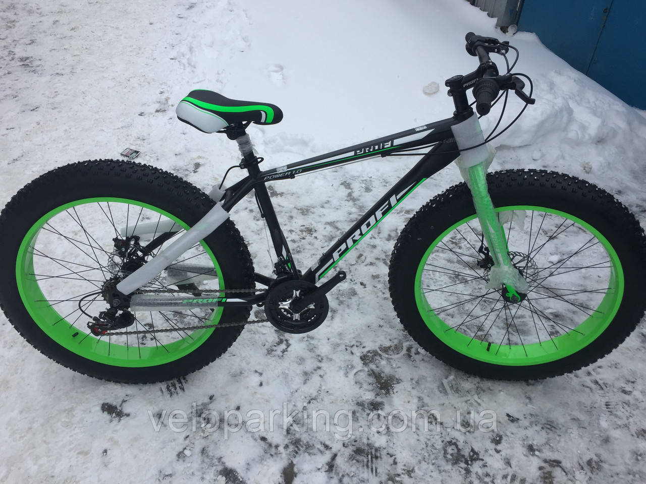 Велосипед позашляховик фетбайк 26 Profi Hight Power 1.0 (fatbike) 2018 All