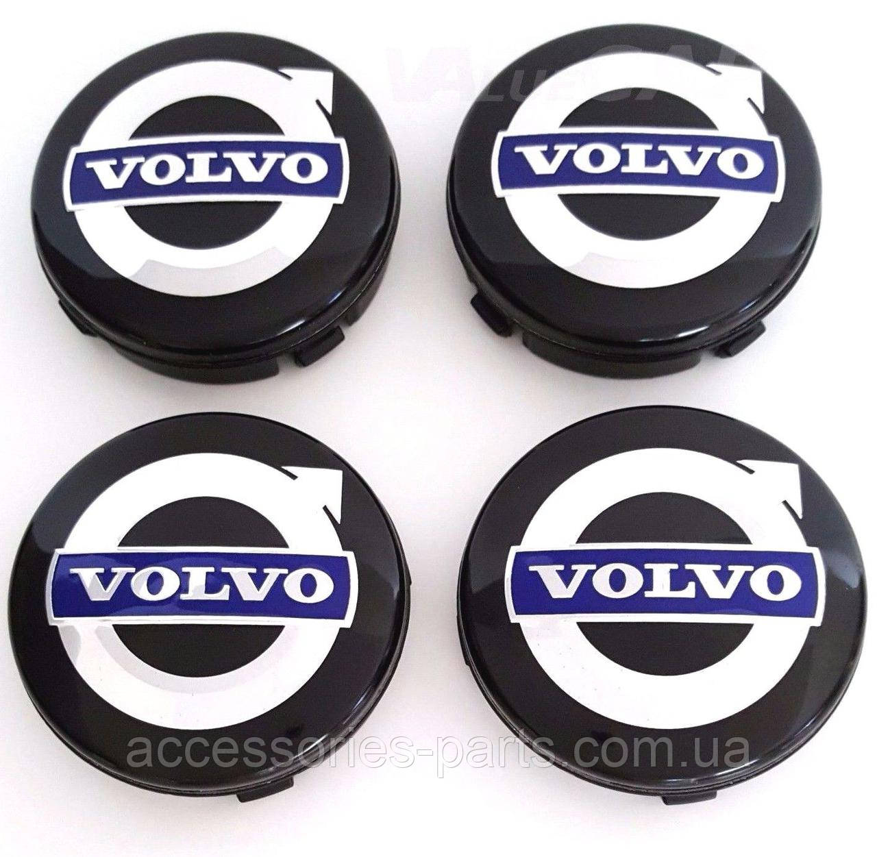 Ковпачки на диски Volvo V40 V90 S40 S60 S80 XC60 XC70 XC90 Нові Оригінальні , фото 1