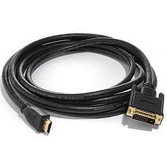 Кабель HDMI to DVI 24pin, 5.0 m Atcom (9154)