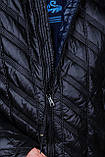 Чоловіча демісезонна стьобана куртка Black Wolf, чорного кольору, фото 4