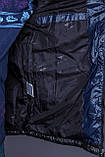 Чоловіча демісезонна стьобана куртка Black Wolf, чорного кольору, фото 5