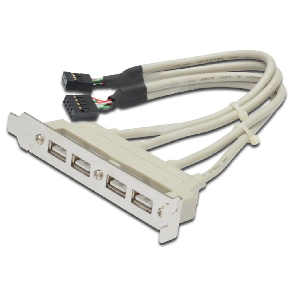 Перехідник косичка (для системної плати), 4xUSB 2.0 Atcom (15258)