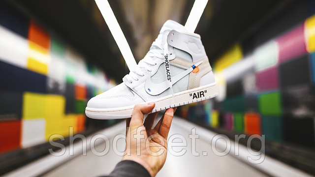 Off White x Air Jordan 1 White AQ0818 100 2018 ShodFeet 670028288