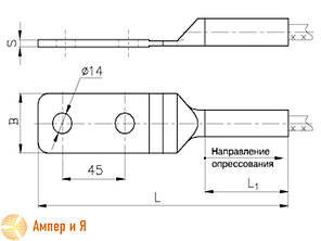 Затискач апаратний А2А-35, фото 2