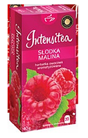 Чай фруктовый Intensitea сладкая малина 20 пакетиков Польша