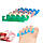 Роздільник для пальців ніг силіконовий, пара, рожеві, фото 2