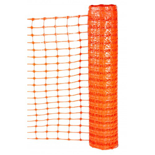 Сітка для сигнального огородження Tenax Нью Грифон 1х50 м помаранчева