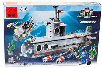 Конструктор Brick 816 "Підводний човен" Submarine з серії Combat Zones