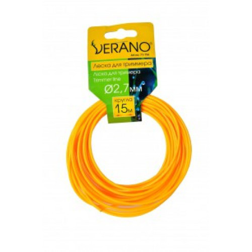 Лісочка для мотокоси, кругла 15м 2мм VERANO, фото 1