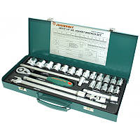 Набір торцевих головок 1/2" DR 10-32 мм, 24 предмети S04H4524S Jonnesway