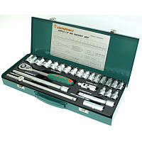 Набір торцевих головок 1/2" DR 8-34 мм, 24 предмети S04H4724S Jonnesway