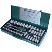 Набір торцевих головок 1/2" DR 8-34 мм, 28 предметів S04H4728S Jonnesway