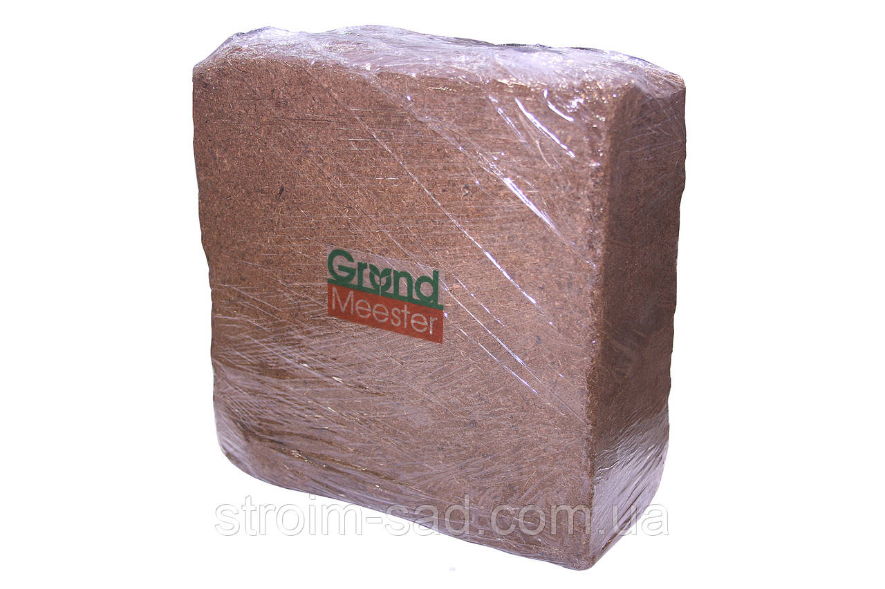 Кокосовый блок GrondMeester UNI 5 кг (100% торф) - фото 1 - id-p664939091