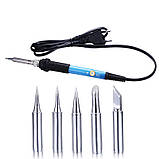 Паяльник 60 Вт з набором жал і підставкою - Комплект №3, фото 5