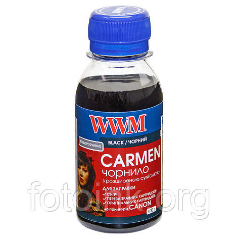 Чорнила WWM CARMEN для Canon 100г Black (CU/B-2), фото 2