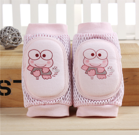 Наколінники дитячі з м'якою вставкою "Жабка" Рожевий, фото 1