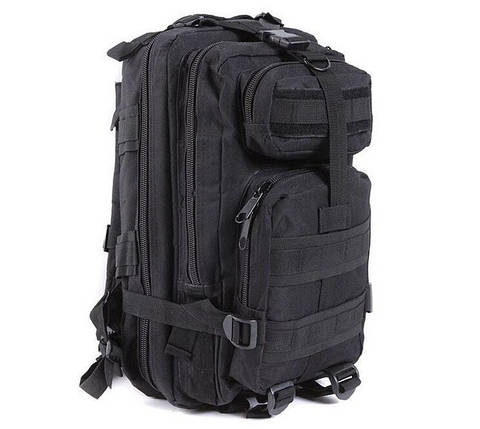 Рюкзак військовий тактичний штурмової Molle Assault 20L Black, фото 3