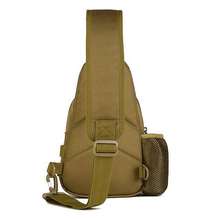 Тактична військова сумка рюкзак EDC однолямочный Protector Plus X216 Coyote, фото 3