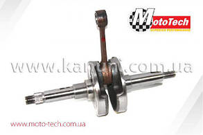 Колінвал на скутер китай QT-1 2т із ланцюговим приводом Mototech