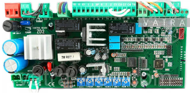 Блок управління CAME ZD2 для автоматики ВХ246 купити came zd2 блок управління bx246 ціна