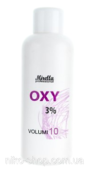 Універсальний окислювач Mirella Professional OXY 10 Vol Окислювач 3%, 1000мл, фото 1