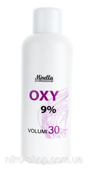 Універсальний окислювач Mirella Professional OXY 30 Vol Окислювач 9%, 1000мл