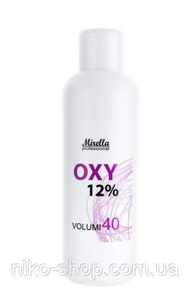 Універсальний окислювач Mirella Professional OXY 40 Vol Окислювач 12%, 1000 мл
