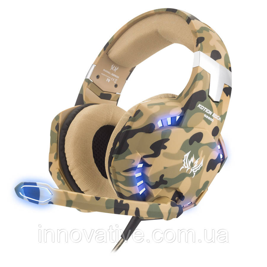 Навушники Kotion Each G2000 (Камуфляжний)