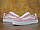 Кеди Ванс рожеві Рожеві кеди Vans Old Skool Pink White жіночі для міста, фото 4