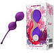 Силіконові вагінальні кульки Alive U-Tone Balls Purple, фото 4