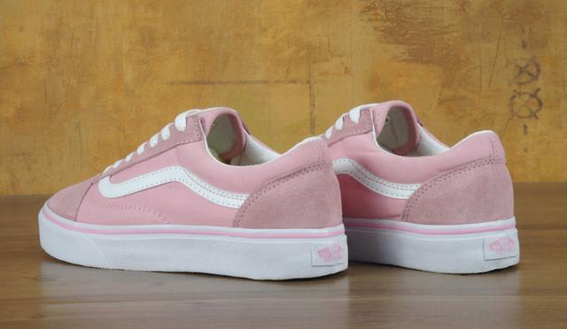 Vans Old Skool Pink White