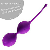 Силіконові вагінальні кульки Alive U-Tone Balls Purple