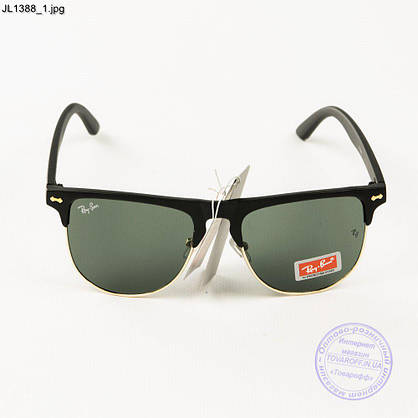 Сонцезахисні окуляри Ray-Ban Клубмастер зі скляною лінзою - JL1388, фото 3
