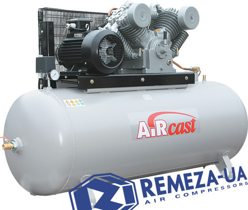 Повітряний професійний компресор AirCast Remeza 500.LT100-11 пульт-1700