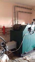 Котел GEFEST PROFI P 150 кВт + Горелка ECO PALNIK UNI MAX 150 кВт WOODHEAT