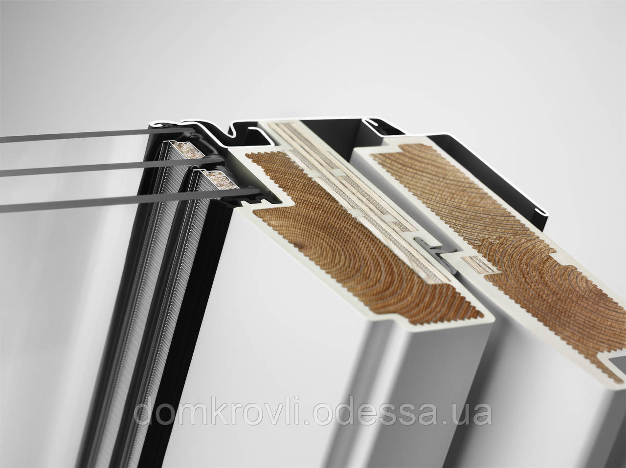 Мансардне вікно VELUX GLU-0051 (78х140см). Дерево в поліуретані.