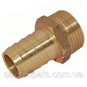 Штуцер шланга 1" із зовнішньою різзю на 22 мм, фото 1